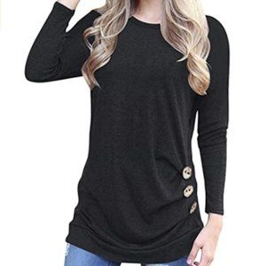 Women's Casual Long Sleeve Tunic Top Fall